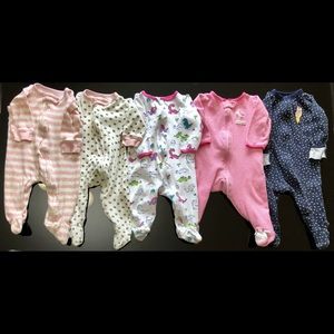6-9 month baby girl pajamas